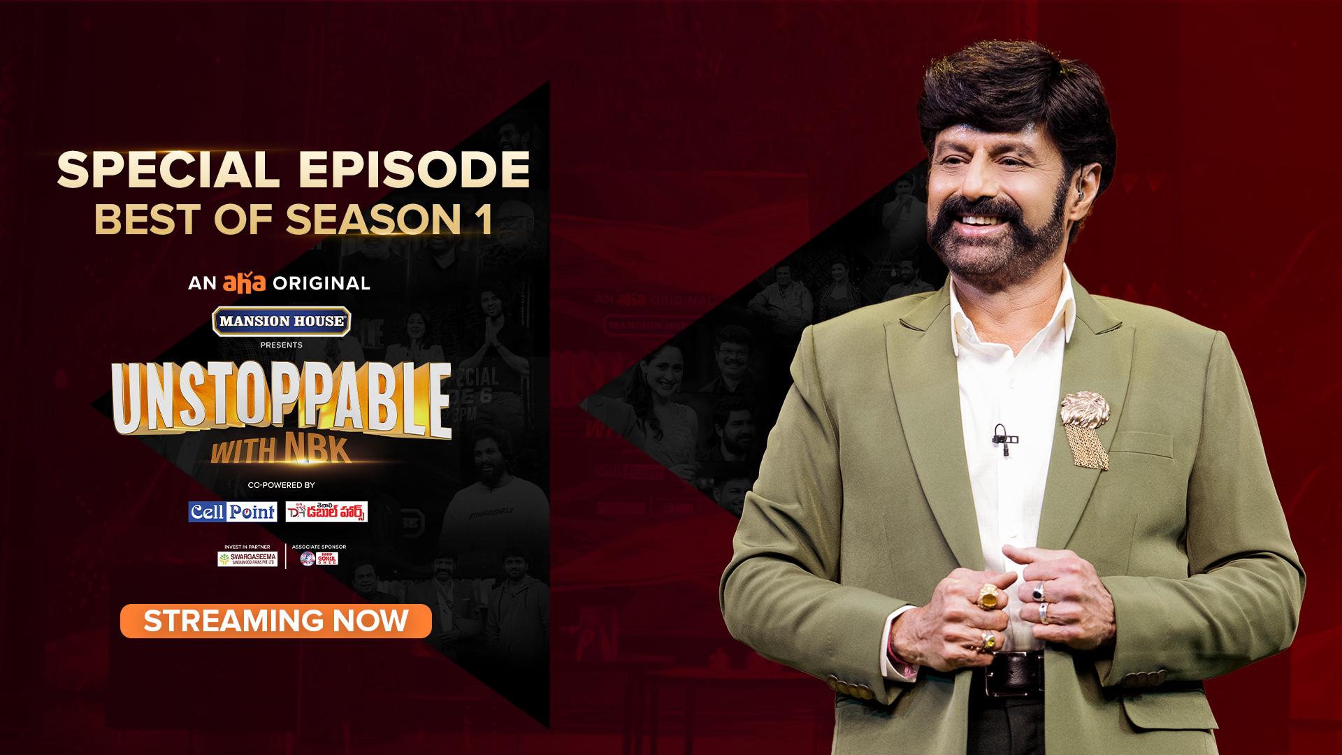 Watch Unstoppable with NBK Episode 10 in HD Quality on Aha
