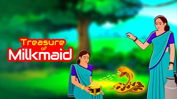 Watch treasure of milkmaid Cartoon Full Movies online on aha