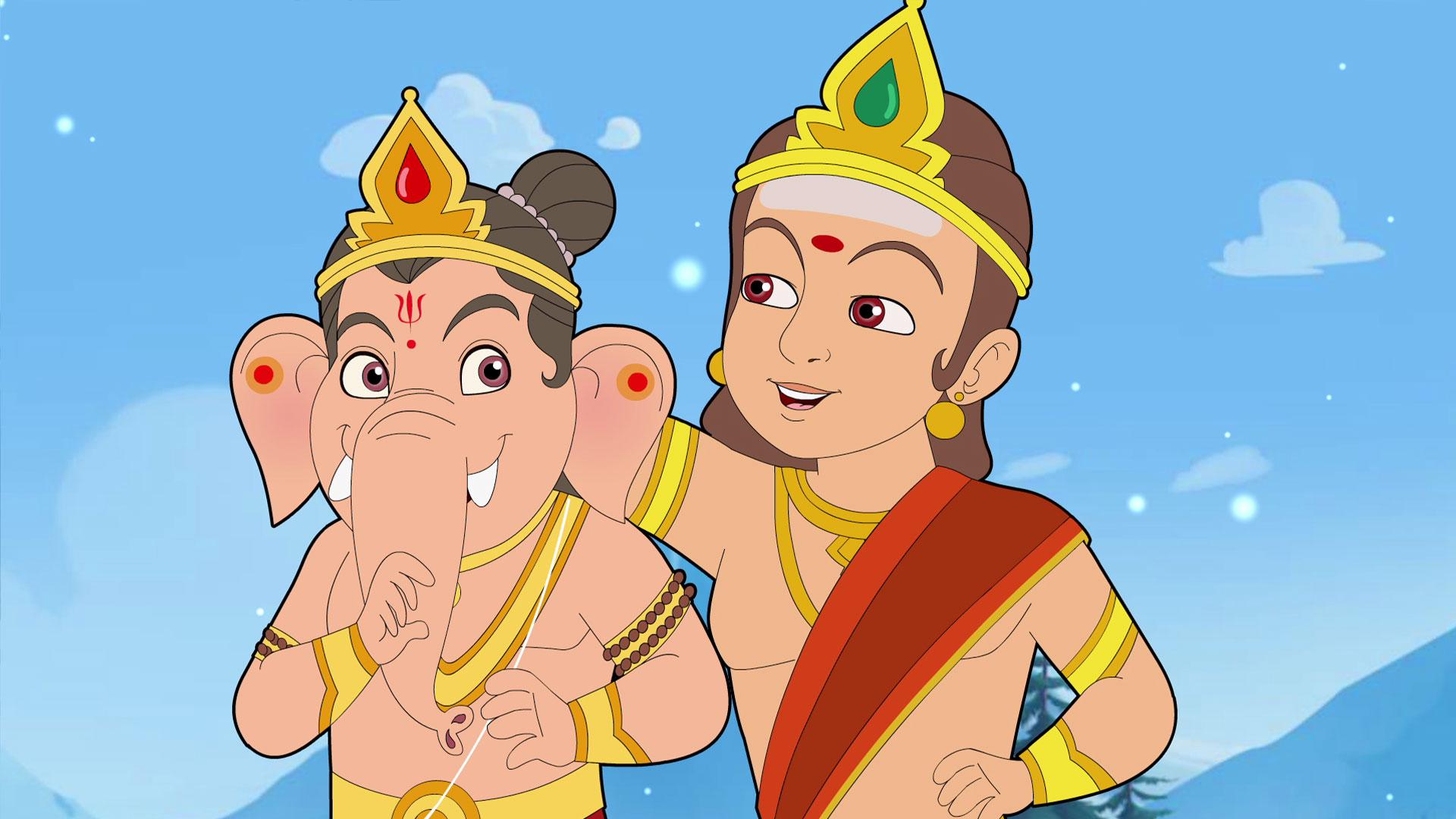 Watch Maha Ganesha Race of the Three Worlds S1 E5 - Aha Watch Maha Ganesha Race of the Three Worlds S1 E5 - Aha