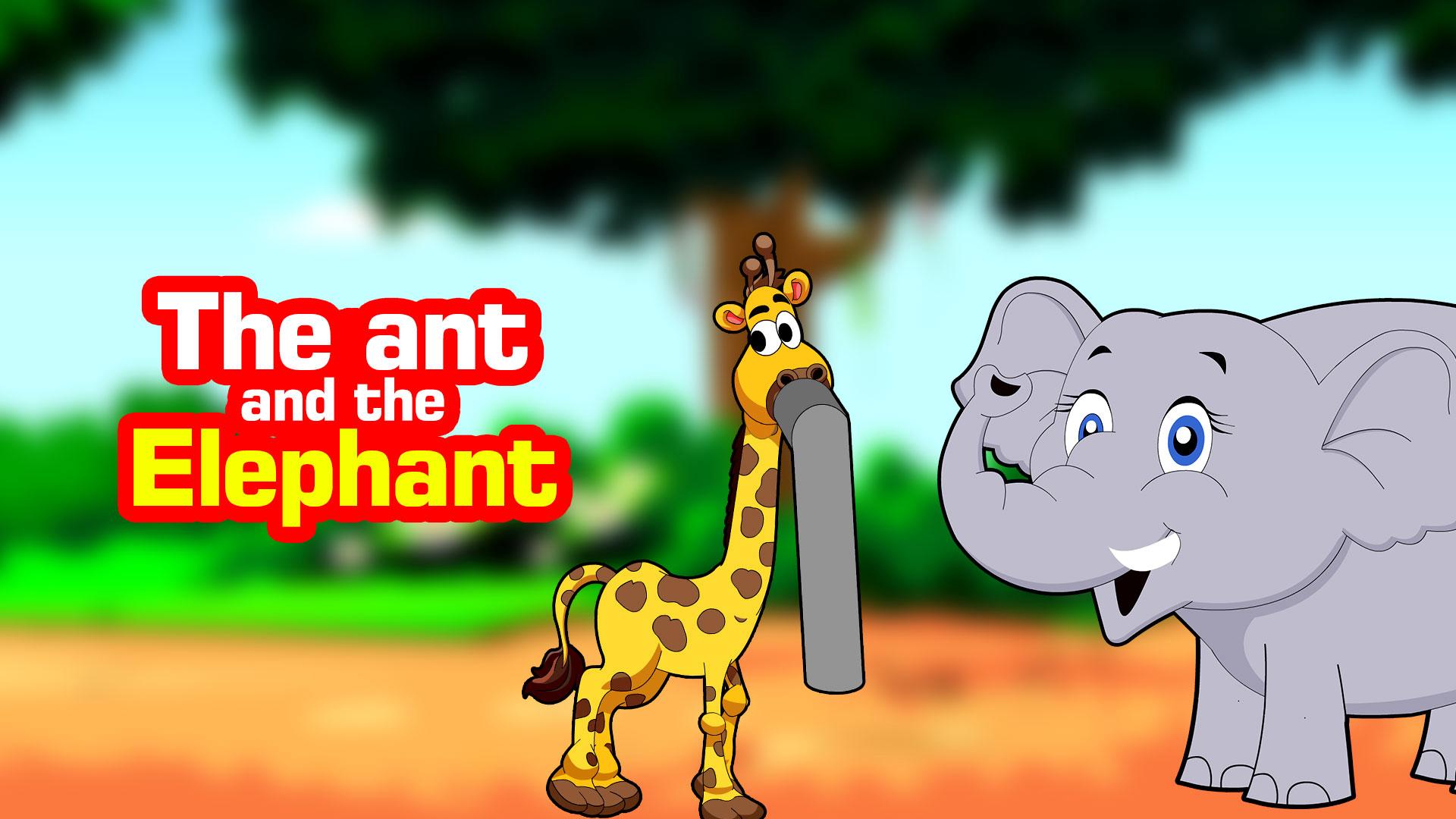 Watch the ant and the elephant Cartoon Full Movies online on aha