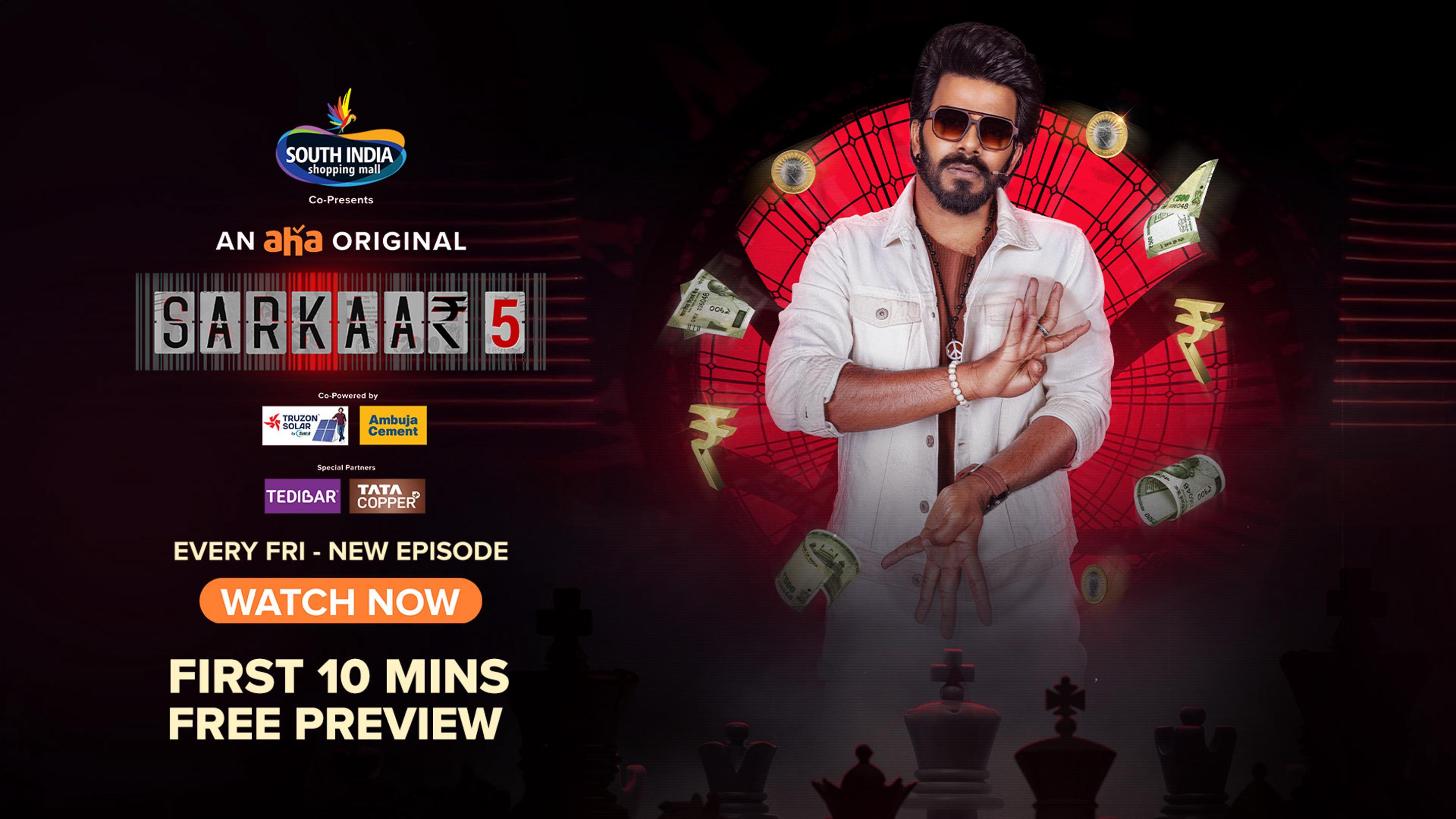 Sarkaar (Season 5) – 1080p | 720p | 486p – AHA WEB-DL – Telugu – H.264 ...