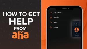 How to get help from aha