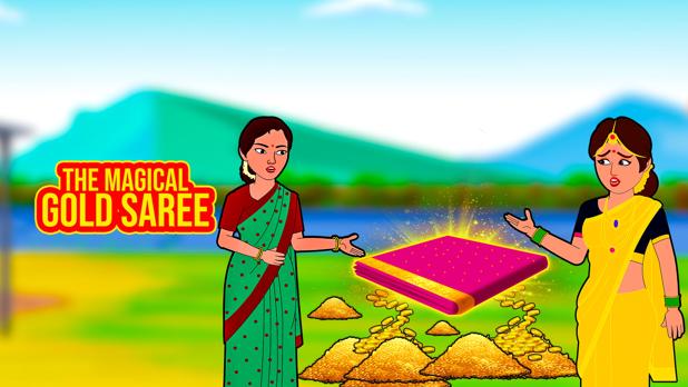 The Magical Gold Saree Telugu Kids Movie Online on aha