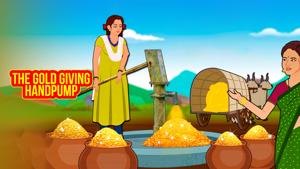 The Gold Giving Hand Pump