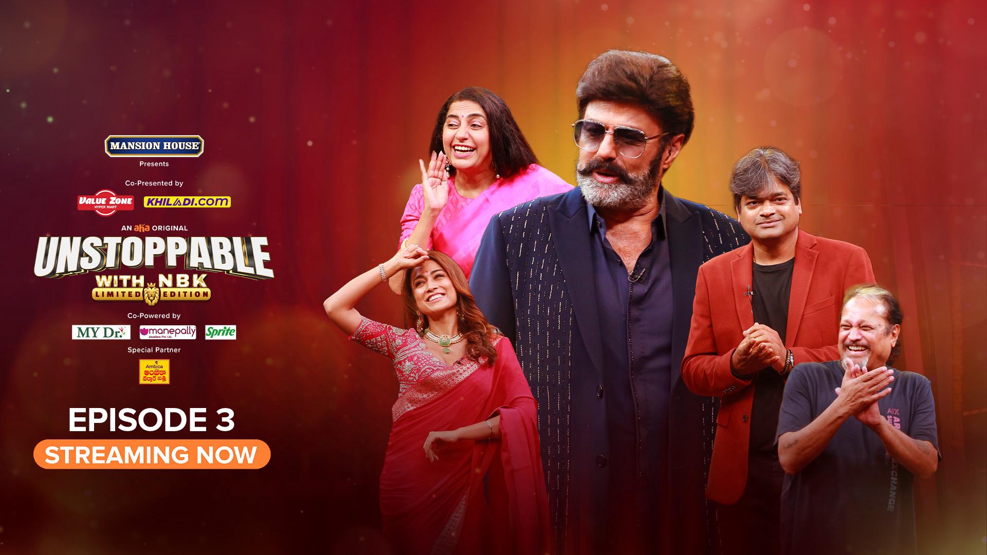 unstoppable 3 balakrishna