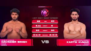 Davinder Singh vs. Kartik Kumar - Light Heavyweight